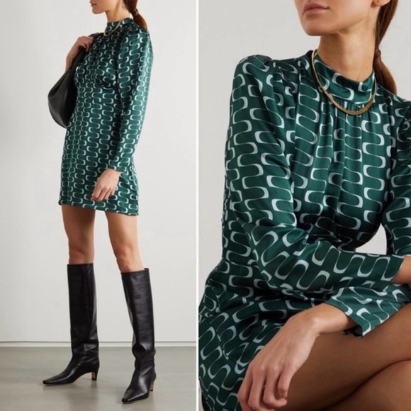 Reformation Samuel Silk Dress - Picture 3 of 5